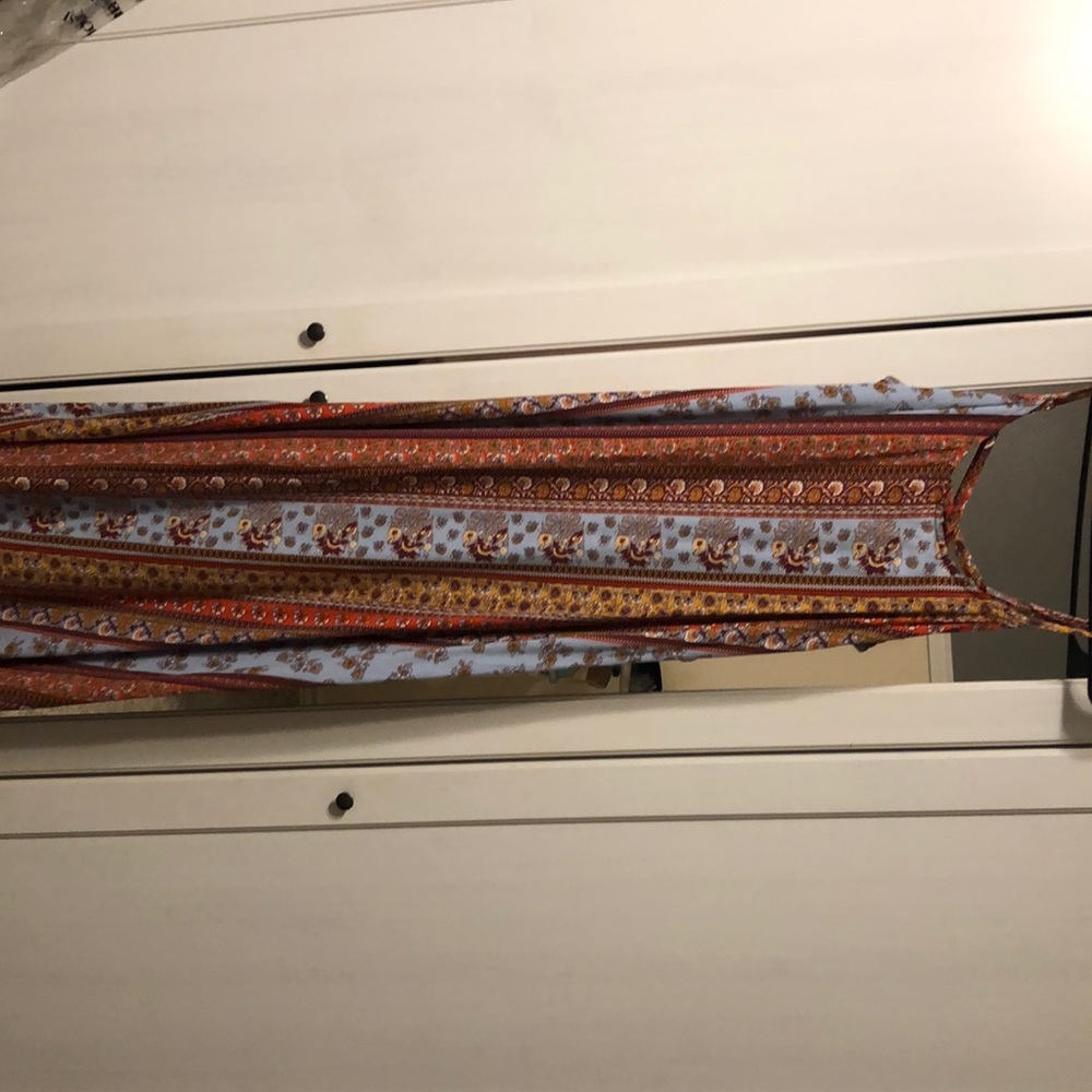 Multi colored maxi dress